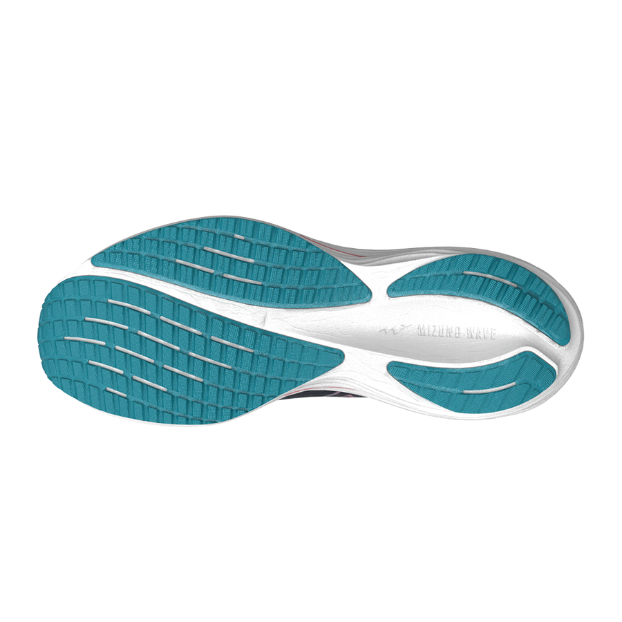 Mizuno WAVE RIDER 29 Odyssey Gray/Capri Breeze/Calypso Coral